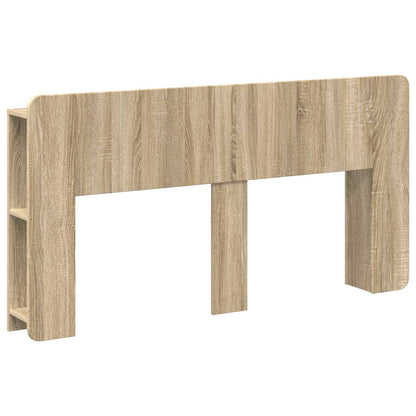 Testata del letto Rovere Sonoma Legno ingegnerizzato