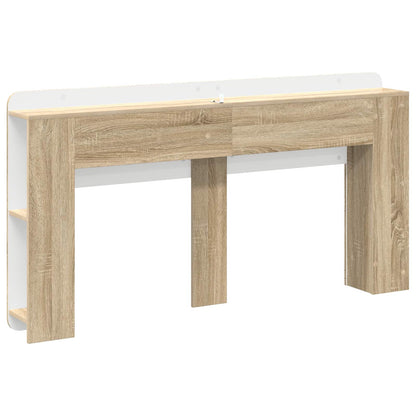Testata del letto Rovere Sonoma Legno ingegnerizzato