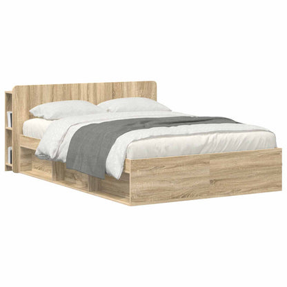 Testata del letto Rovere Sonoma Legno ingegnerizzato