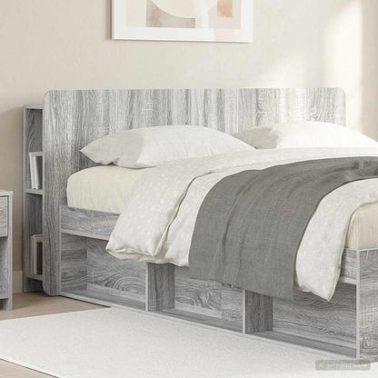 Testata del letto Grigio Sonoma Legno ingegnerizzato