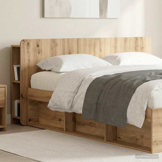 Testata del letto Rovere Artigianale Legno ingegnerizzato