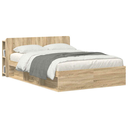 Testata del letto Rovere Sonoma Legno ingegnerizzato