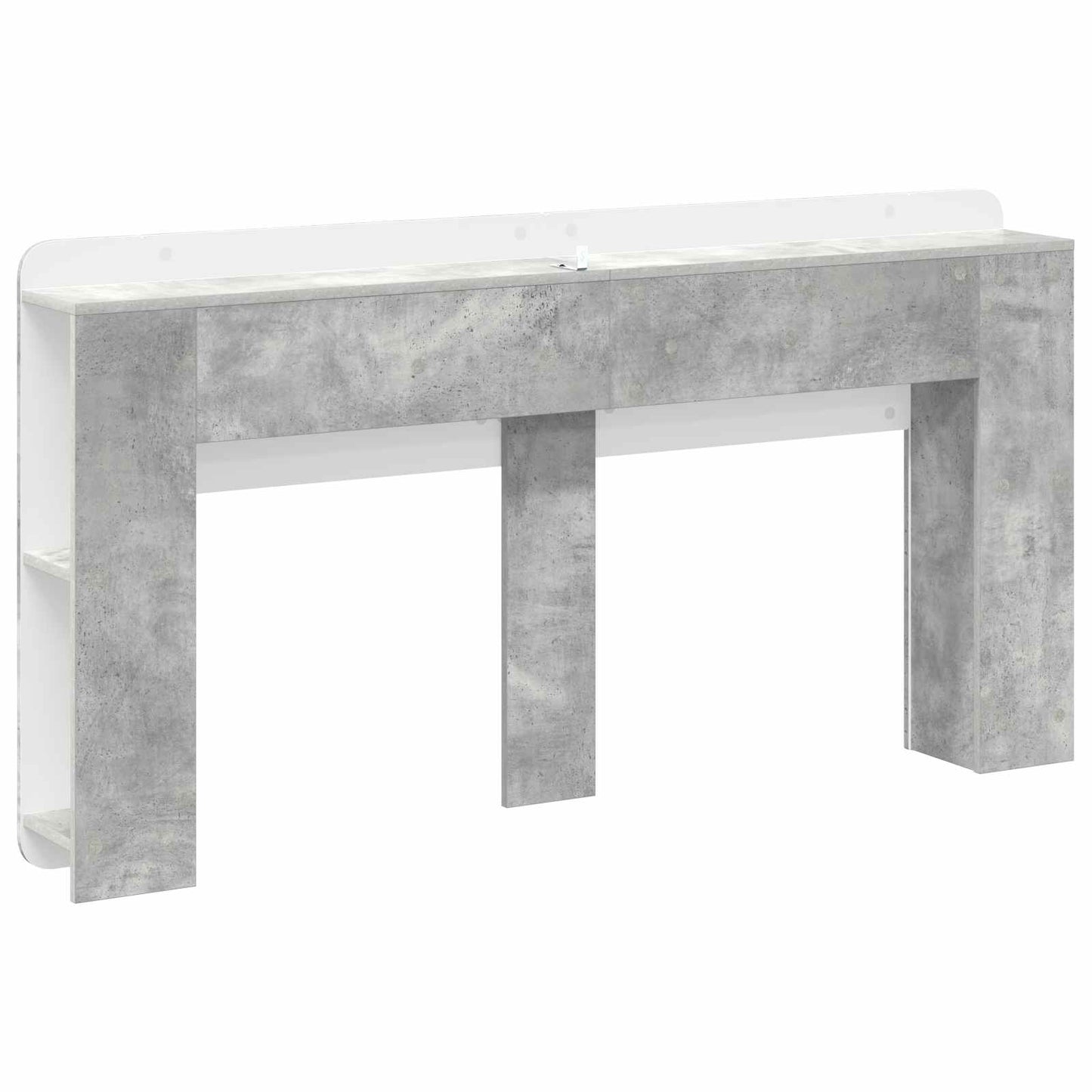 Testata del letto Grigio Cemento Legno ingegnerizzato