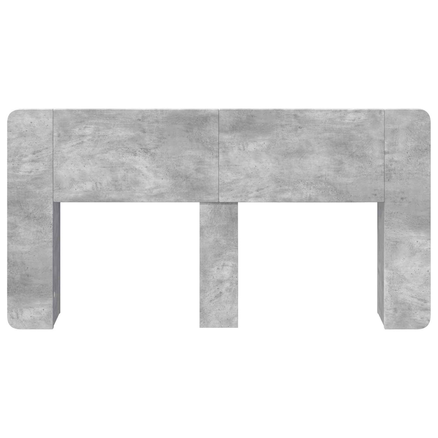 Testata del letto Grigio Cemento Legno ingegnerizzato