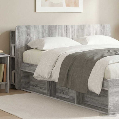 Testata del letto Grigio Sonoma Legno ingegnerizzato