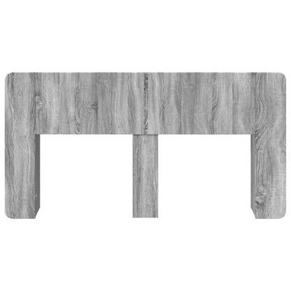Testata del letto Grigio Sonoma Legno ingegnerizzato