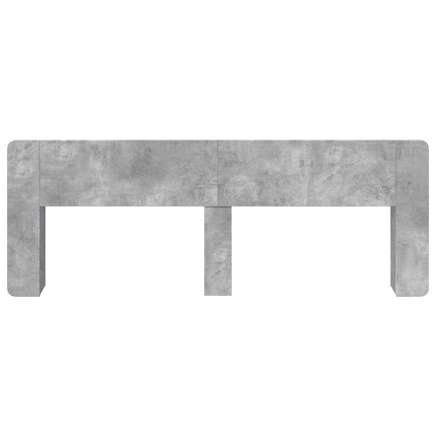 Testata del letto Grigio Cemento Legno ingegnerizzato