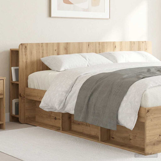 Testata del letto Rovere Artigianale Legno ingegnerizzato