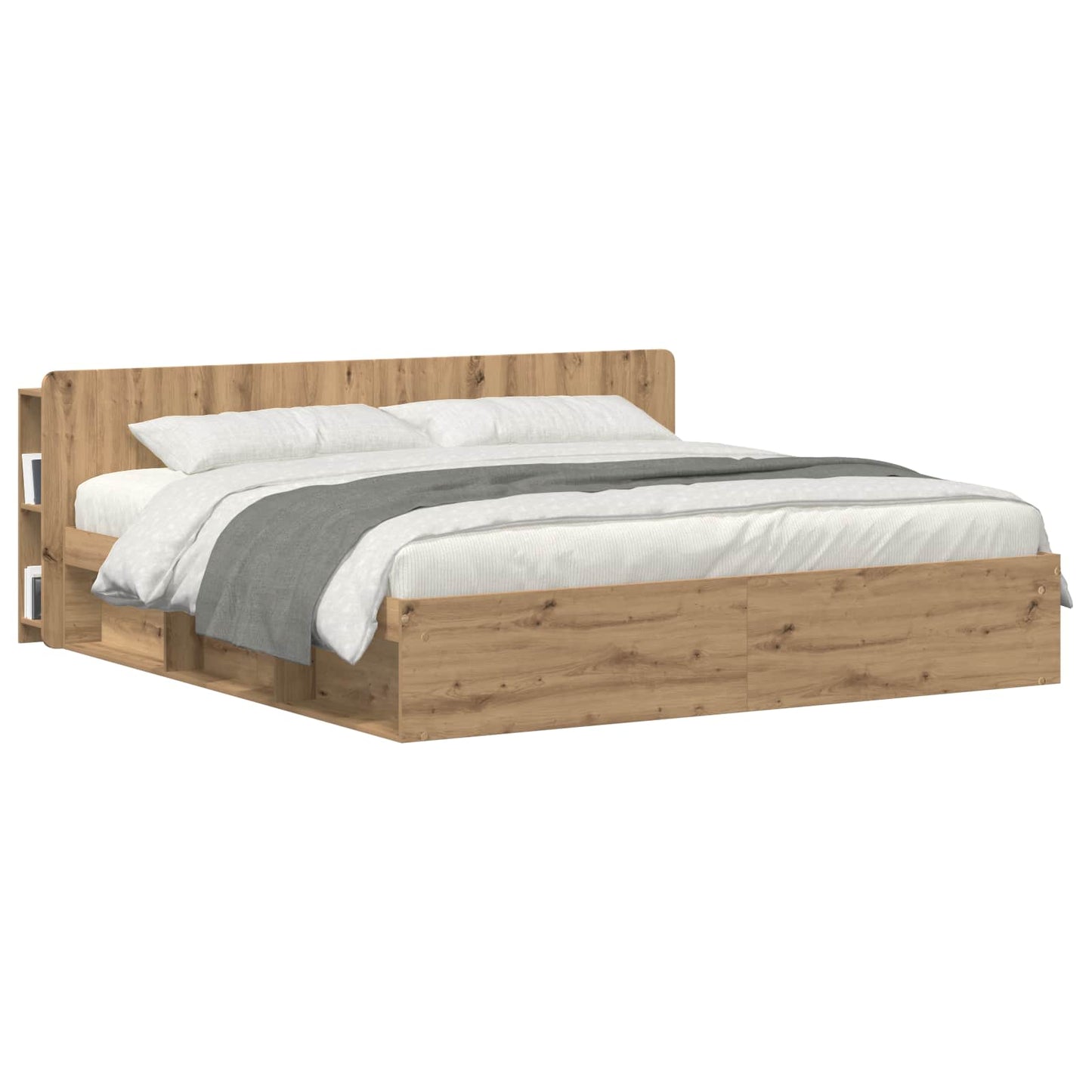 Testata del letto Rovere Artigianale Legno ingegnerizzato