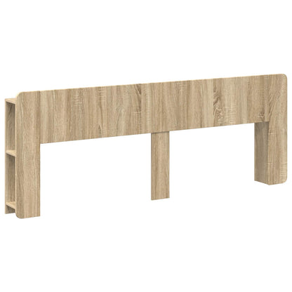 Testata del letto Rovere Sonoma Legno ingegnerizzato