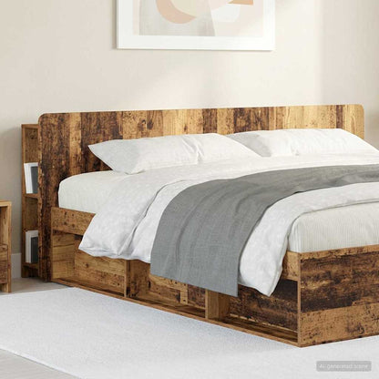 Testata del letto Legno antico Legno ingegnerizzato