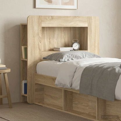 Testata del letto con archiviazione Legno ingegnerizzato