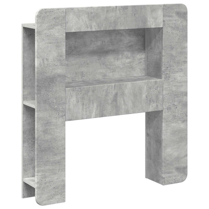 Testata del letto Grigio Cemento Legno ingegnerizzato