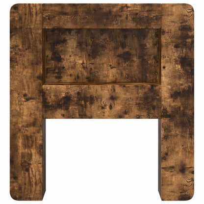 Testata del letto Rovere Fumo Legno ingegnerizzato