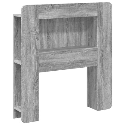 Testata del letto Grigio Sonoma Legno ingegnerizzato