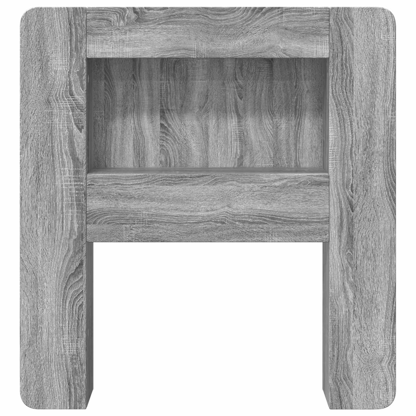 Testata del letto Grigio Sonoma Legno ingegnerizzato