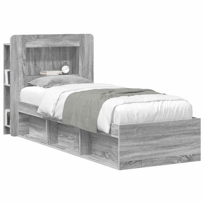 Testata del letto Grigio Sonoma Legno ingegnerizzato