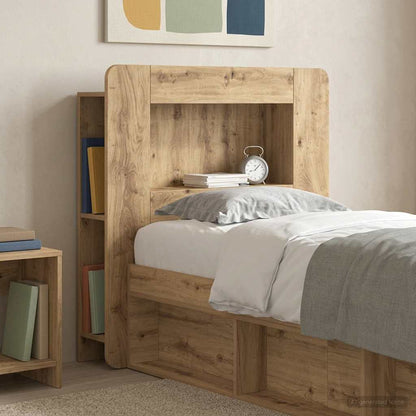 Testata del letto Rovere Artigianale Legno ingegnerizzato