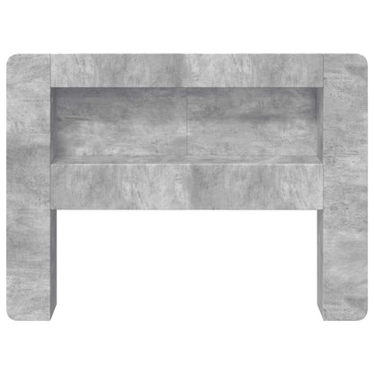 Testata del letto Grigio Cemento Legno ingegnerizzato