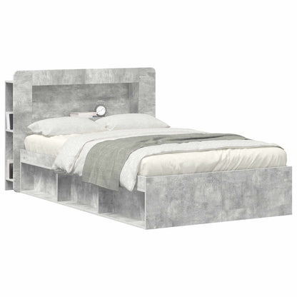 Testata del letto Grigio Cemento Legno ingegnerizzato