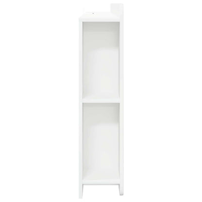 Testata del letto Bianco Lucido Legno ingegnerizzato