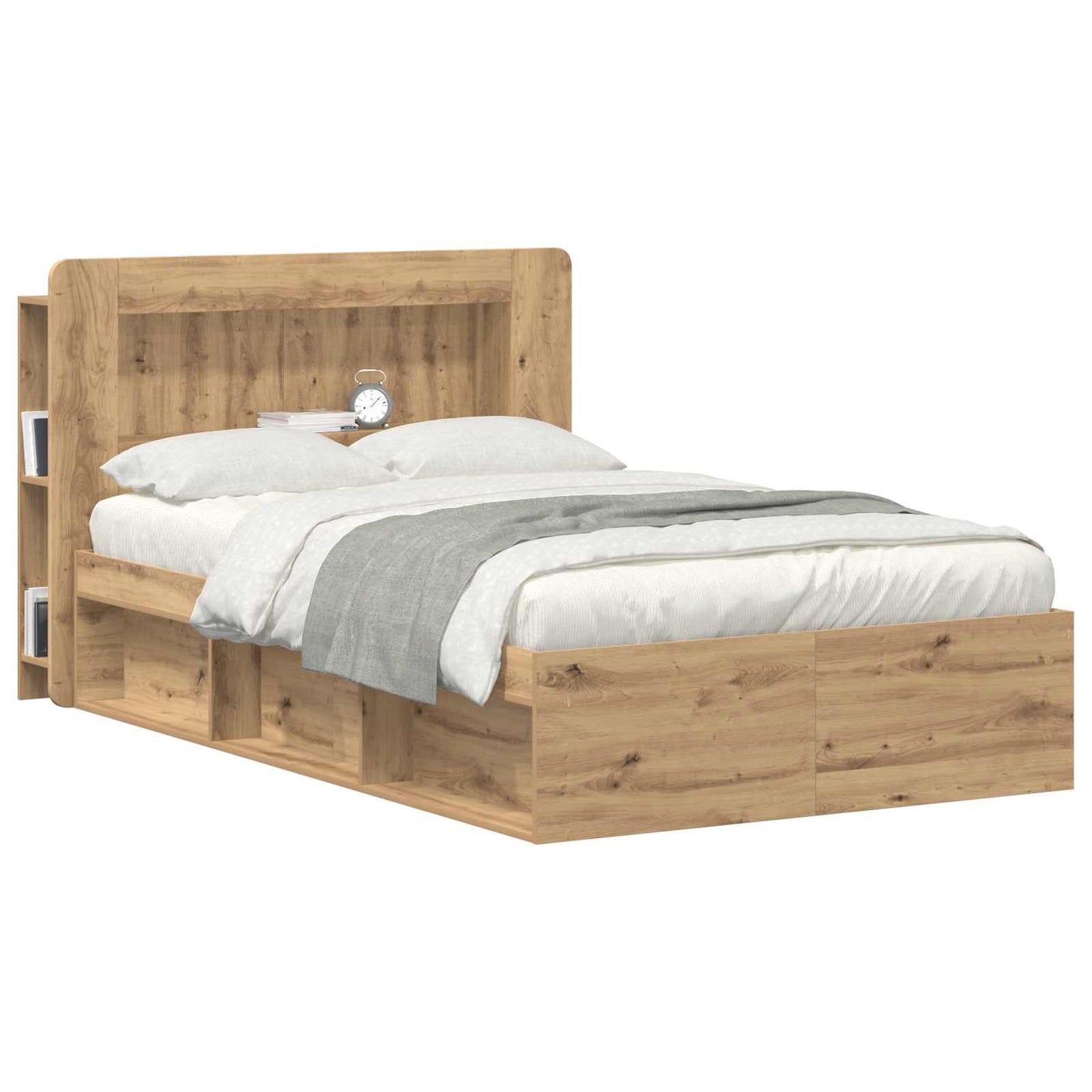 Testata del letto Rovere Artigianale Legno ingegnerizzato