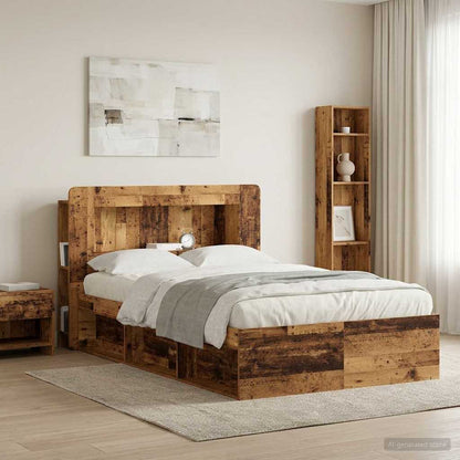 Testata del letto Legno antico Legno ingegnerizzato