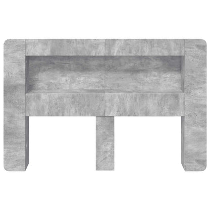Testata del letto Grigio Cemento Legno ingegnerizzato