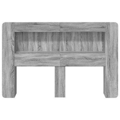 Testata del letto Grigio Sonoma Legno ingegnerizzato