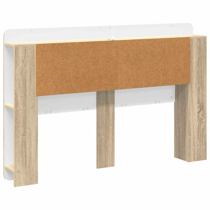 Testata del letto Rovere Sonoma Legno ingegnerizzato