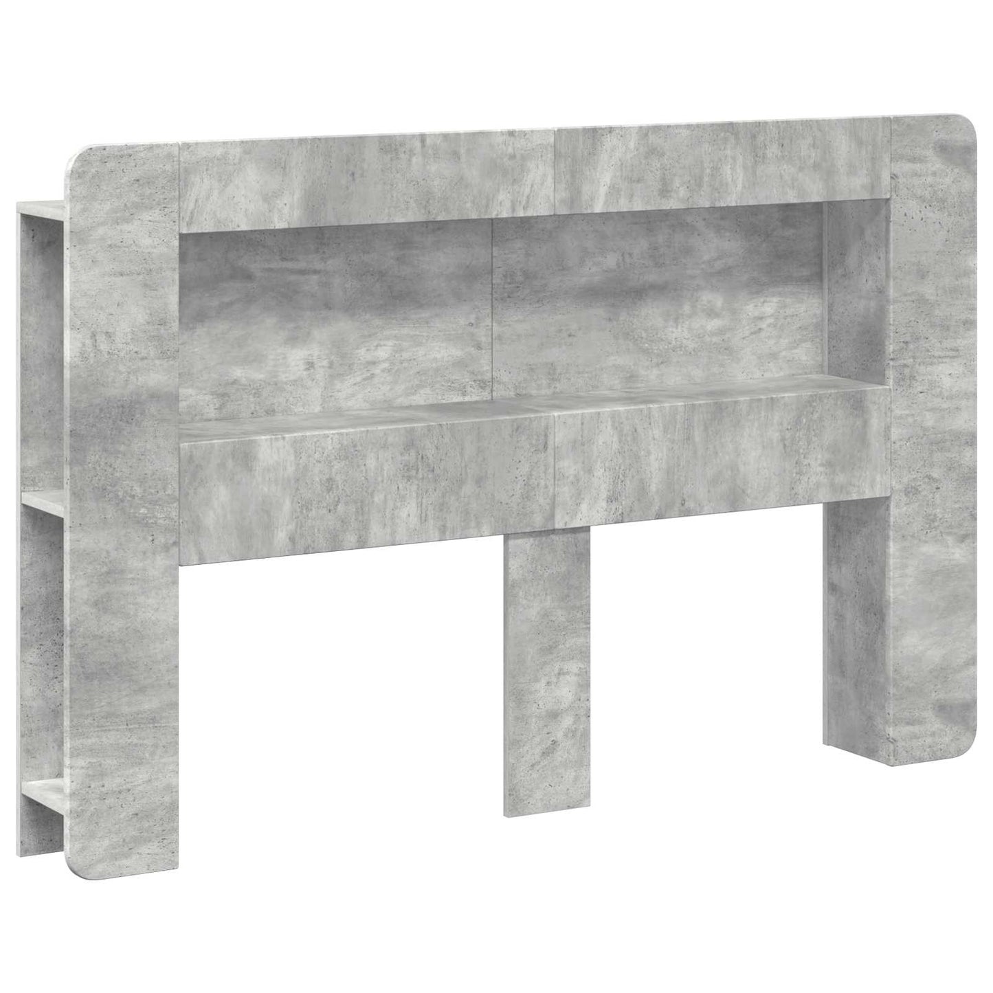 Testata del letto Grigio Cemento Legno ingegnerizzato