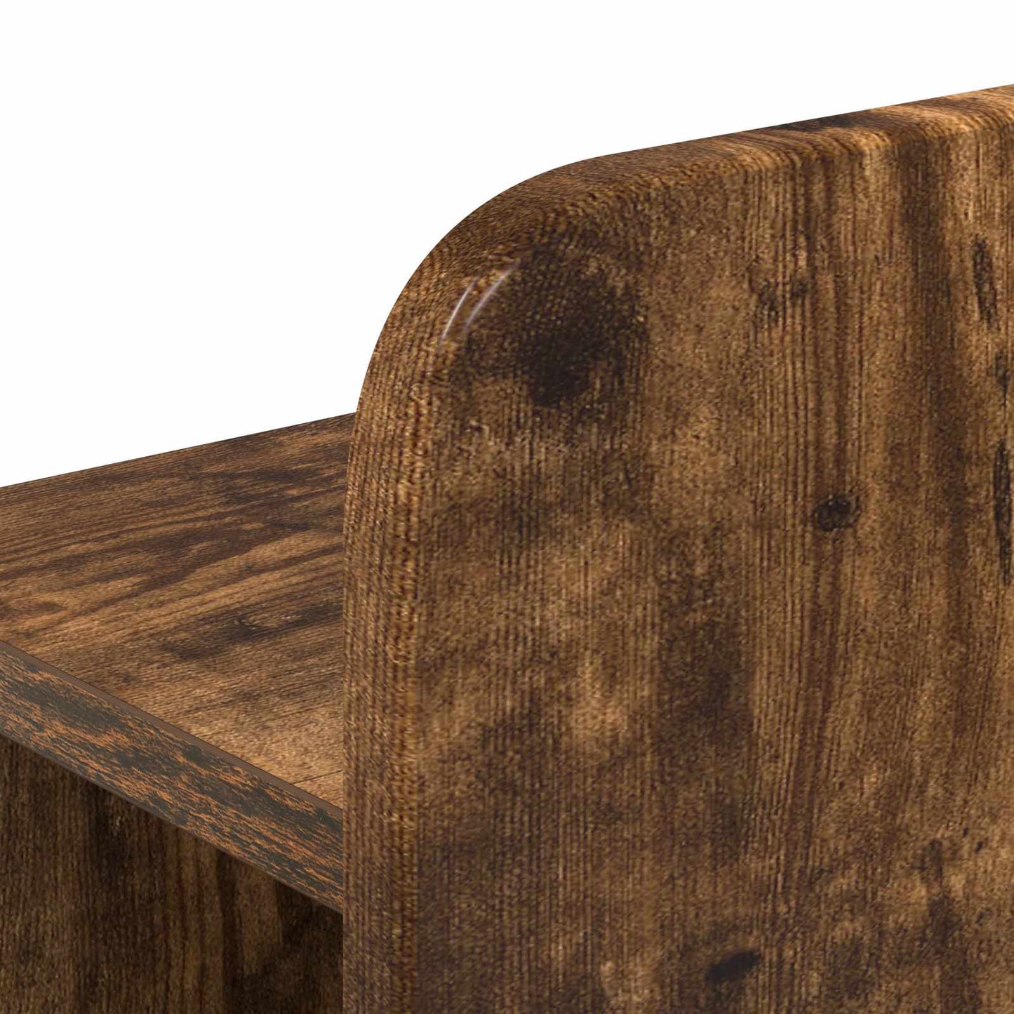 Testata del letto Rovere Fumo Legno ingegnerizzato