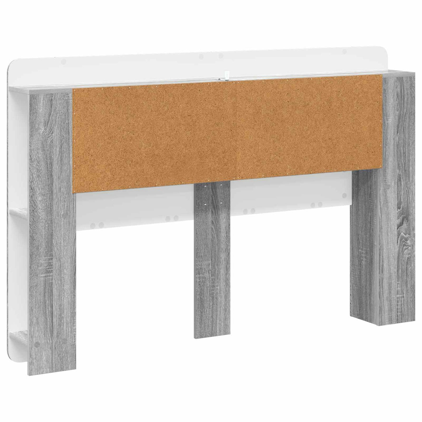 Testata del letto Grigio Sonoma Legno ingegnerizzato