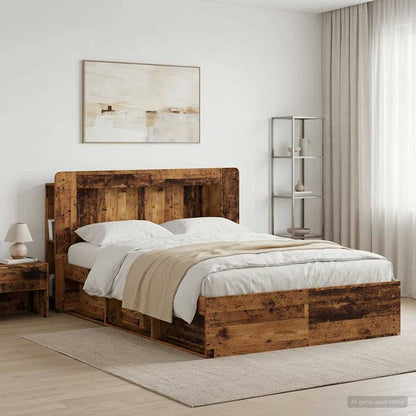 Testata del letto Legno antico Legno ingegnerizzato