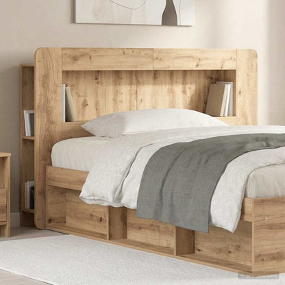 Testata del letto Rovere Artigianale Legno ingegnerizzato