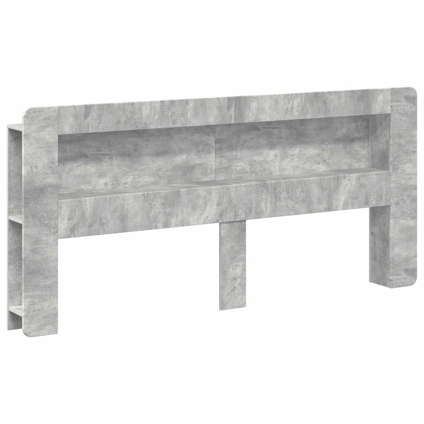 Testata del letto Grigio Cemento Legno ingegnerizzato