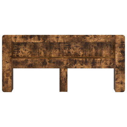 Testata del letto Rovere Fumo Legno ingegnerizzato