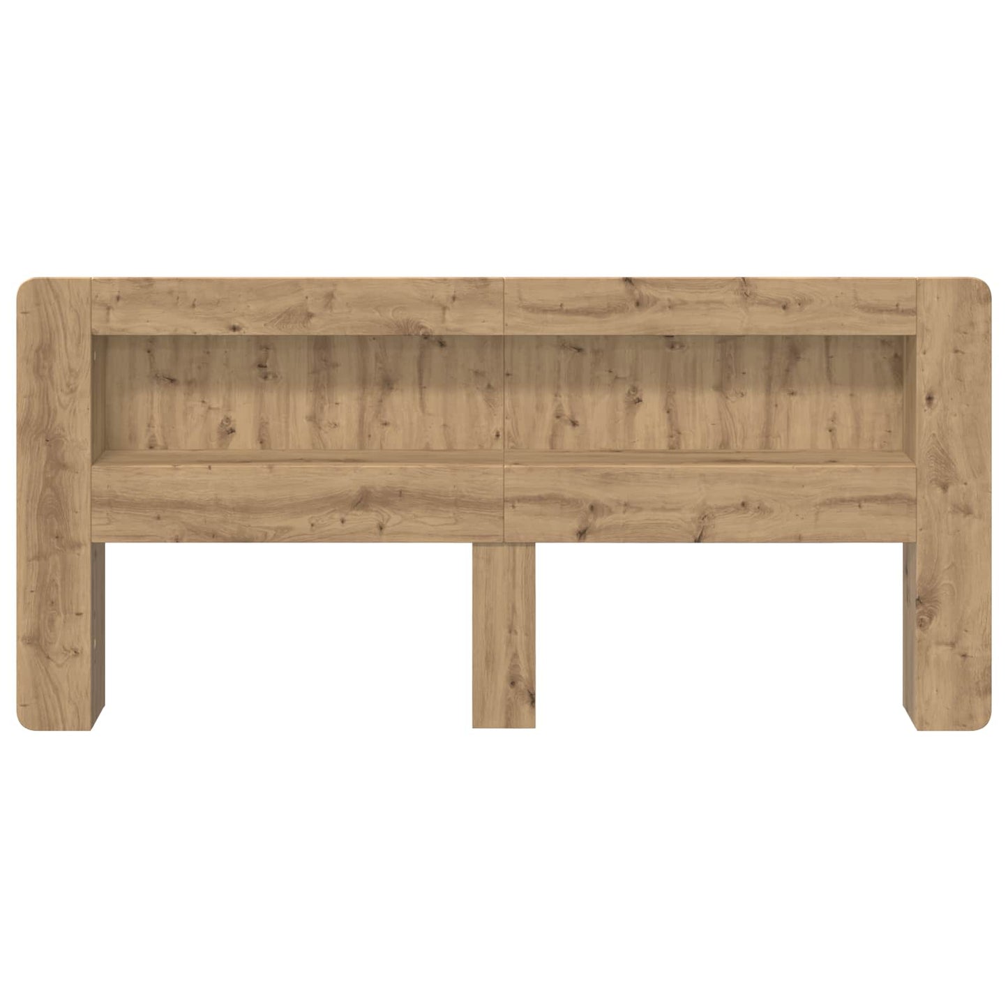 Testata del letto Rovere Artigianale Legno ingegnerizzato