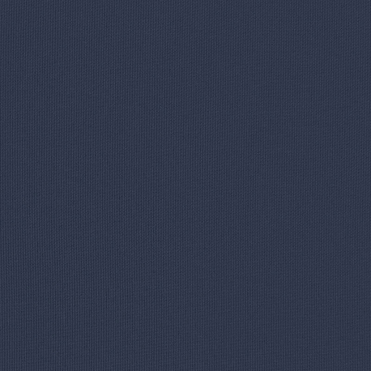 Sedia da giardino reclinabile Grigio e Blu Navy