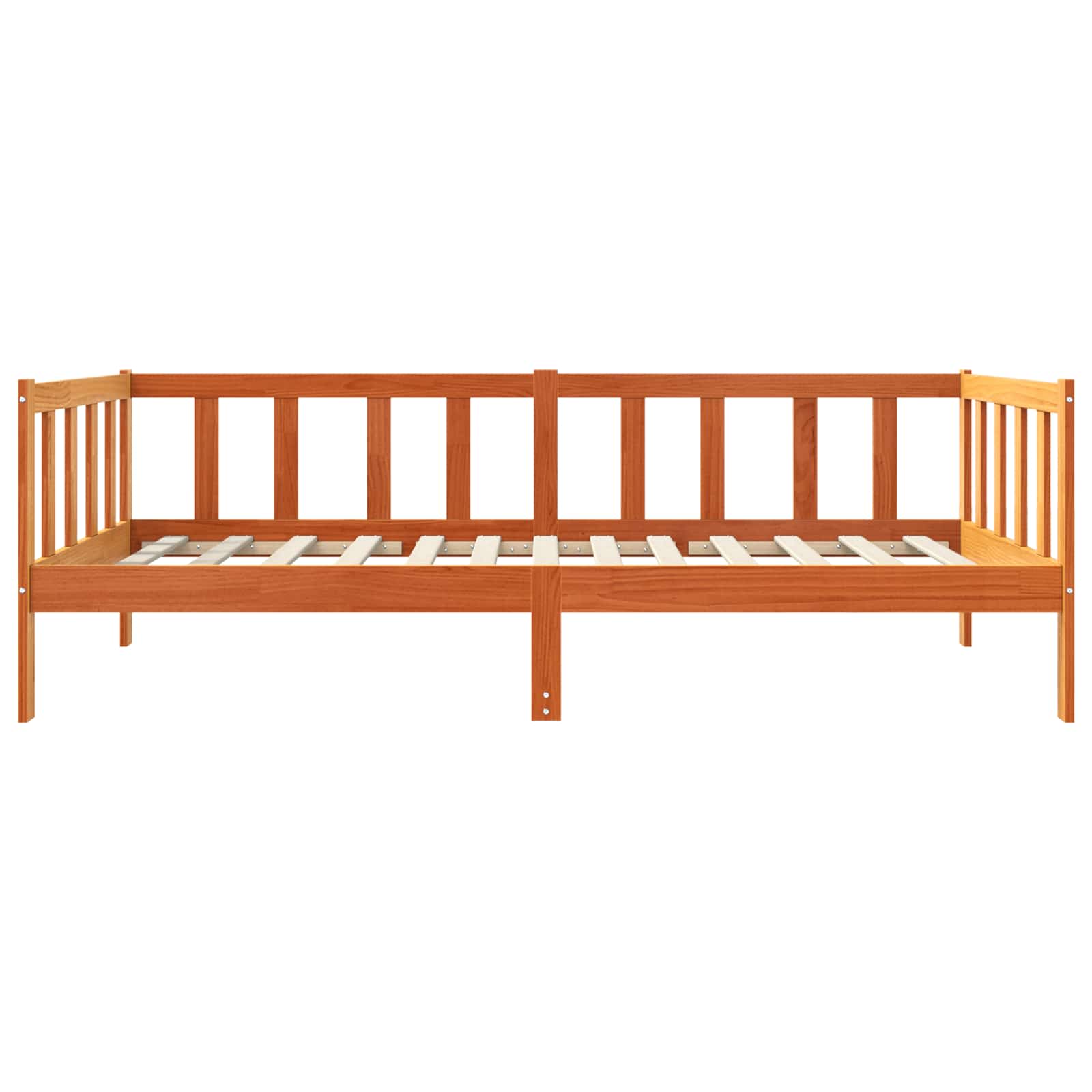 Struttura del letto Marrone cerato 90 x 190 cm Pino massello | homemem39