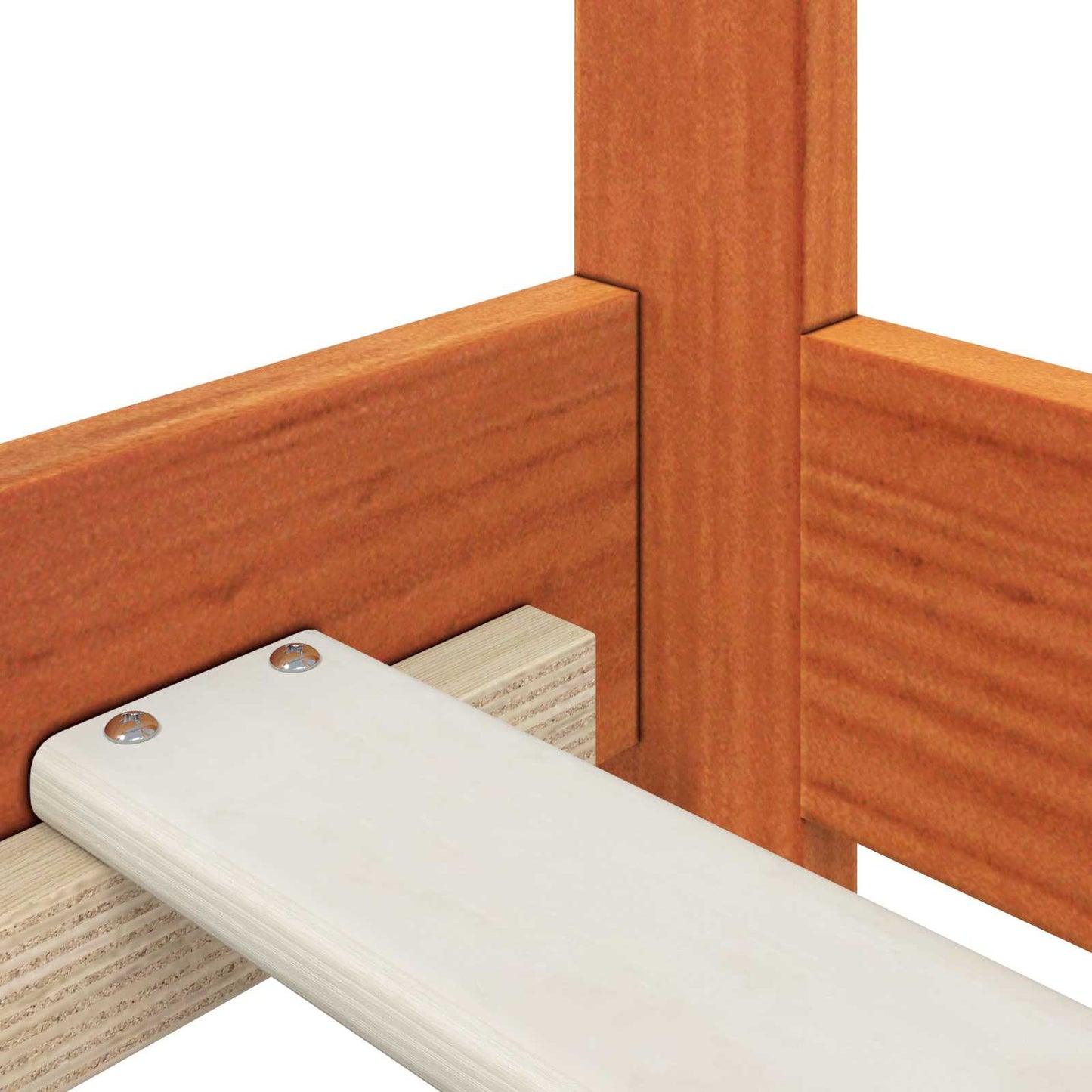 Struttura del letto Marrone cerato 80 x 200 cm Pino massello | homemem39