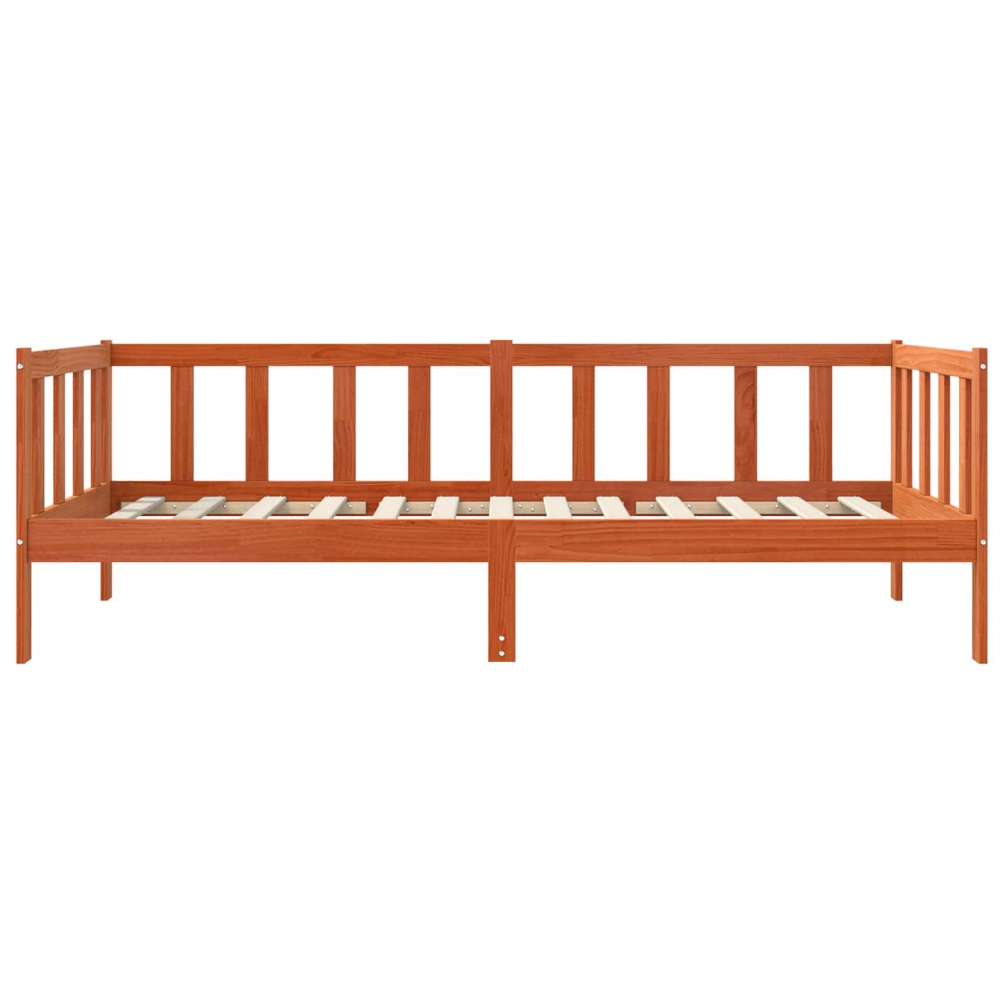 Struttura del letto Marrone cerato 80 x 200 cm Pino massello | homemem39