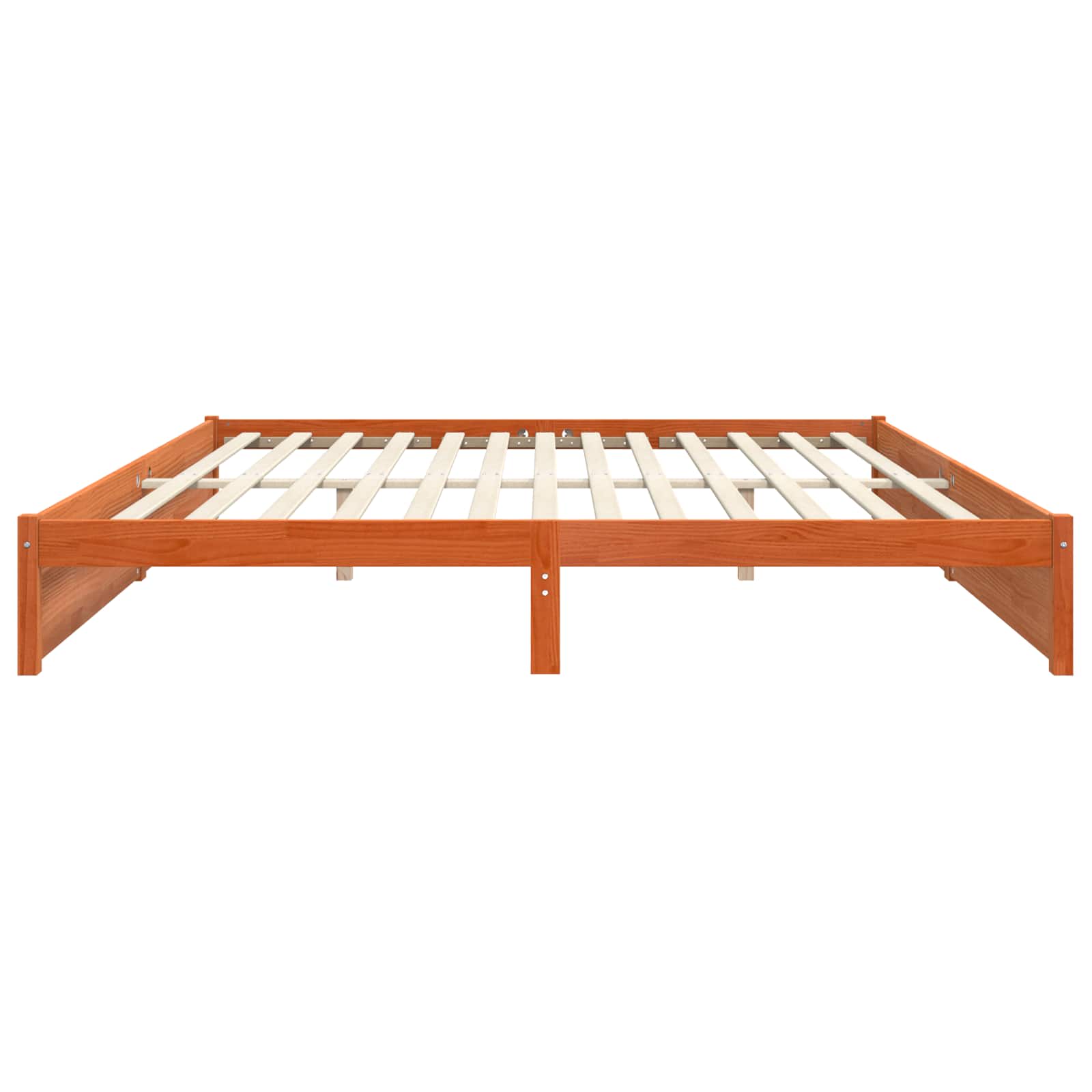Struttura del letto Marrone cerato 200 x 200 cm | homemem39