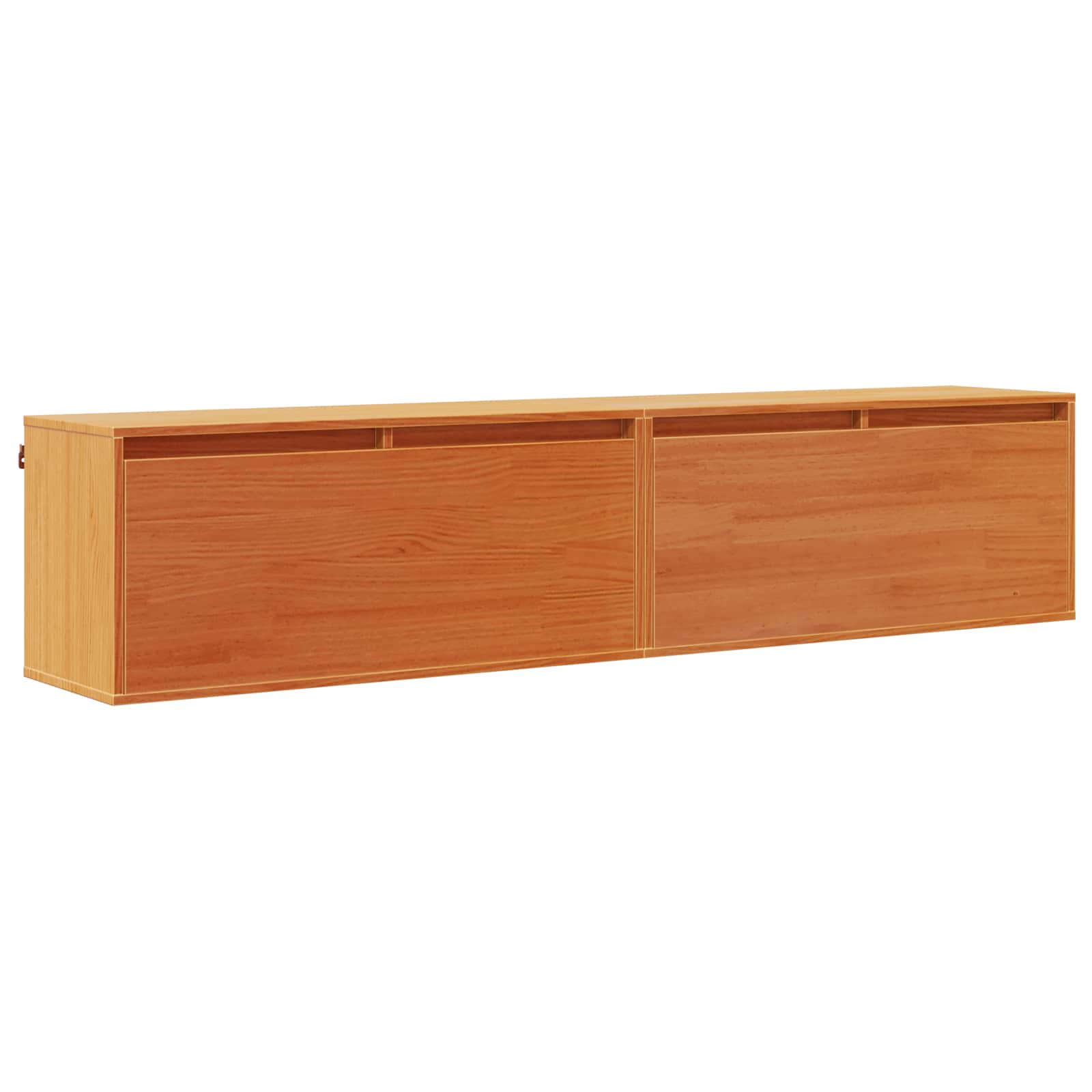 Armadietto a muro 2 pcs Marrone cerato 80 x 30 x 35 cm | homemem39