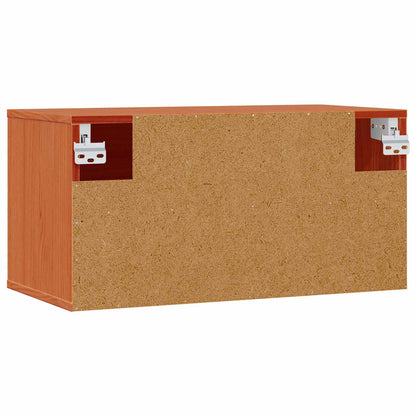 Armadietto a muro Marrone cerato 60 x 30 x 30 cm Pino massello | homemem39