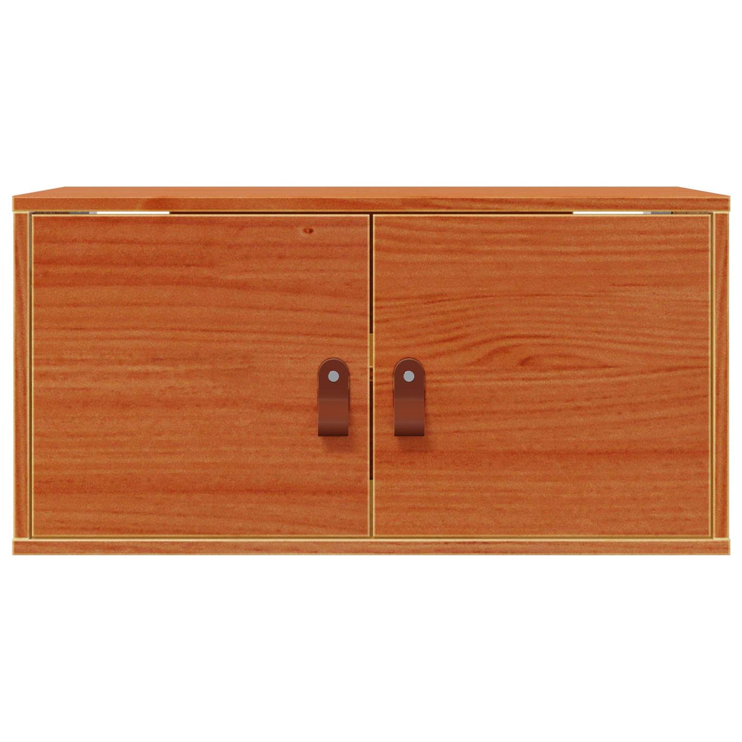 Armadietto a muro Marrone cerato 60 x 30 x 30 cm Pino massello | homemem39