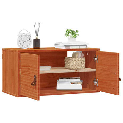Armadietto a muro Marrone cerato 60 x 30 x 30 cm Pino massello | homemem39
