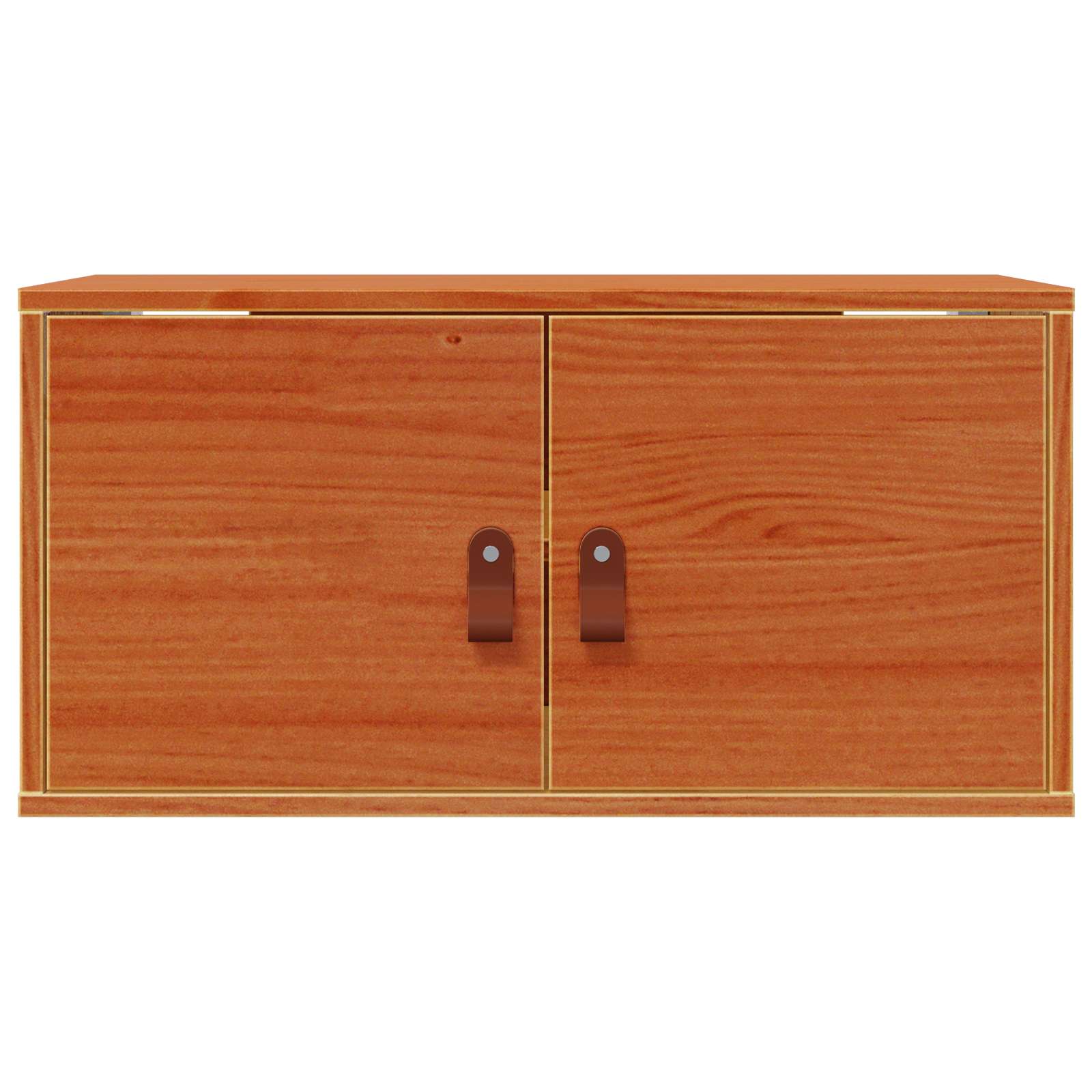 Armadietto a muro 2 pcs Marrone cerato 60 x 30 x 30 cm | homemem39