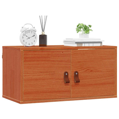 Armadietto a muro 2 pcs Marrone cerato 60 x 30 x 30 cm | homemem39