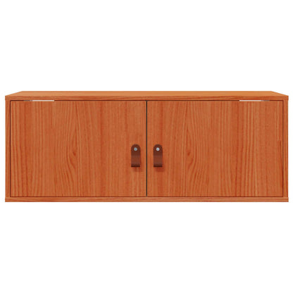 Armadietto a muro Marrone cerato 80 x 30 x 30 cm Pino massello | homemem39